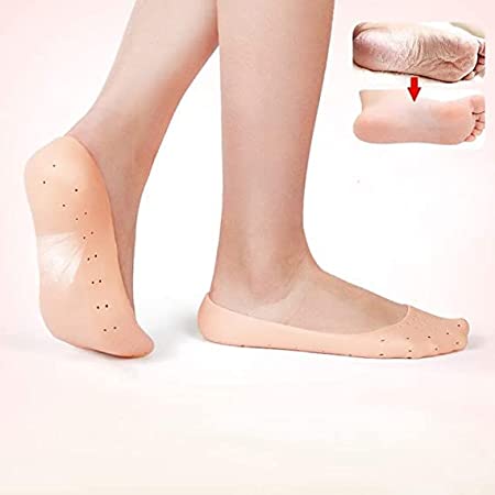 SILICONE ANTI-CRACK FOOT SOCKS (1 PAIR)