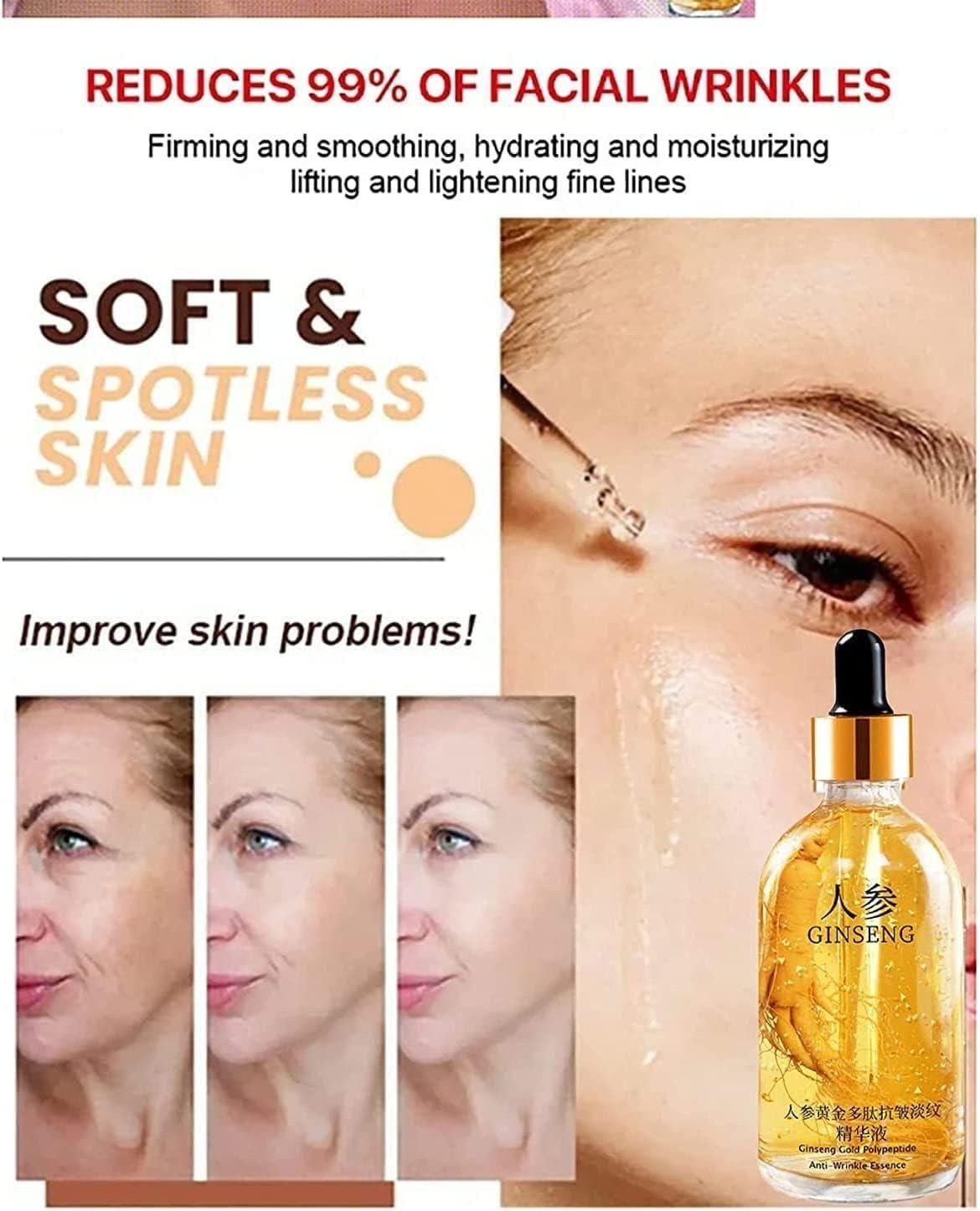 GINSENG GOLD ANTI-AGEING SERUM – FIRM & YOUTHFUL SKIN (PACK OF 2)