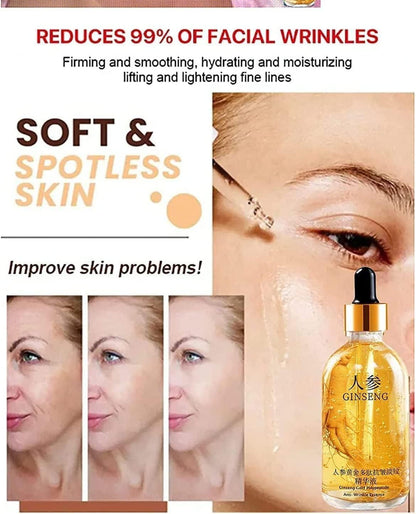 GINSENG GOLD ANTI-AGEING SERUM – FIRM & YOUTHFUL SKIN (PACK OF 2)