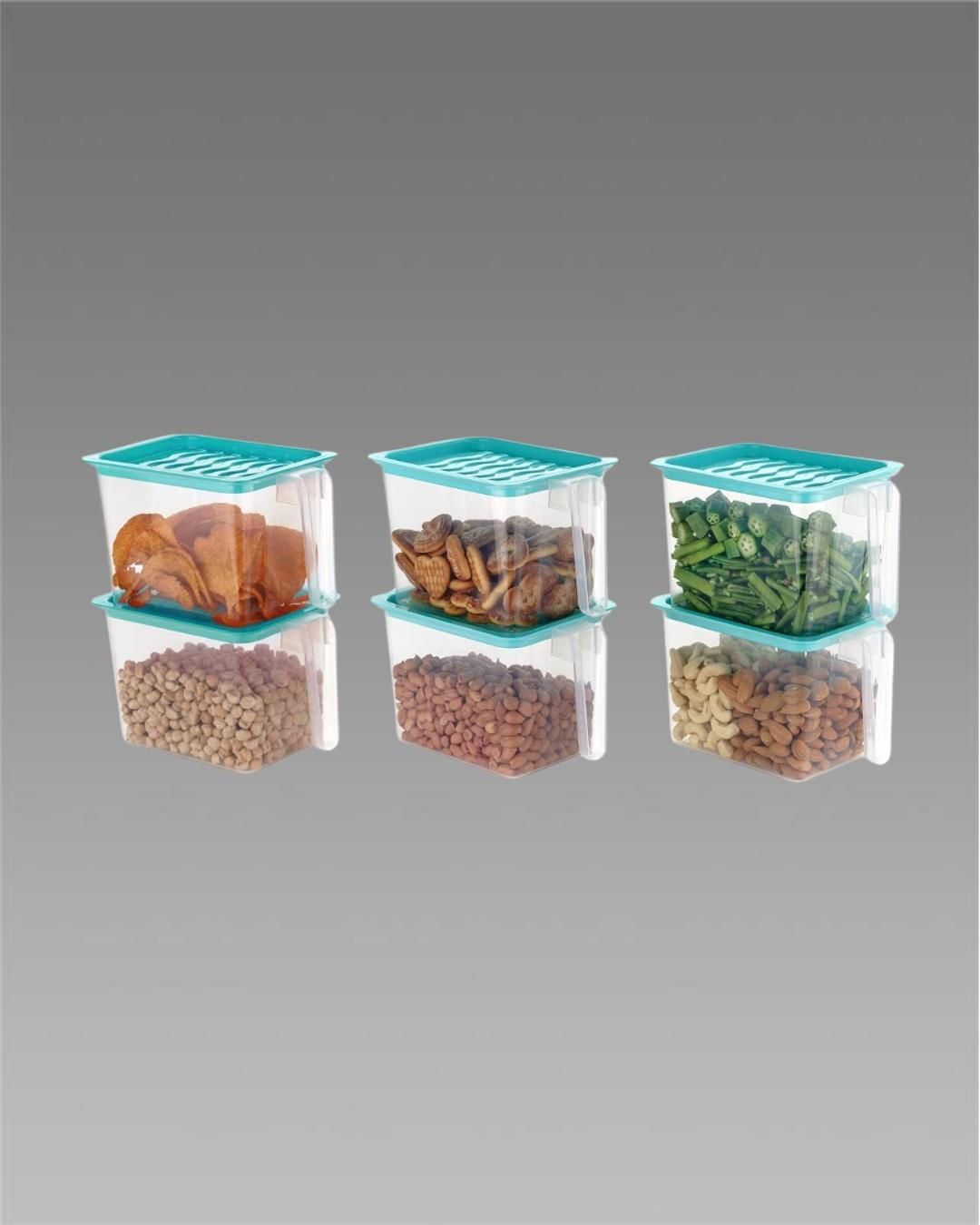KITCHEN STORAGE CONTAINERS (PACK OF 6)