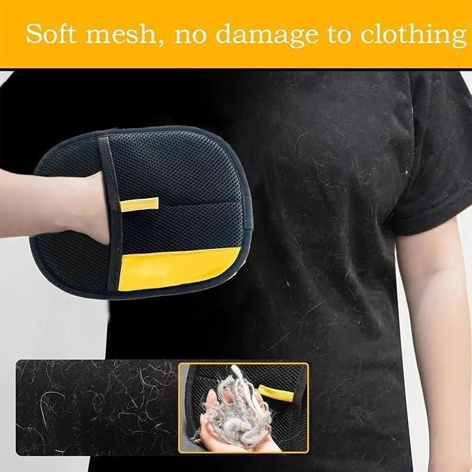 PET HAIR REMOVAL GLOVES (PACK OF 2)