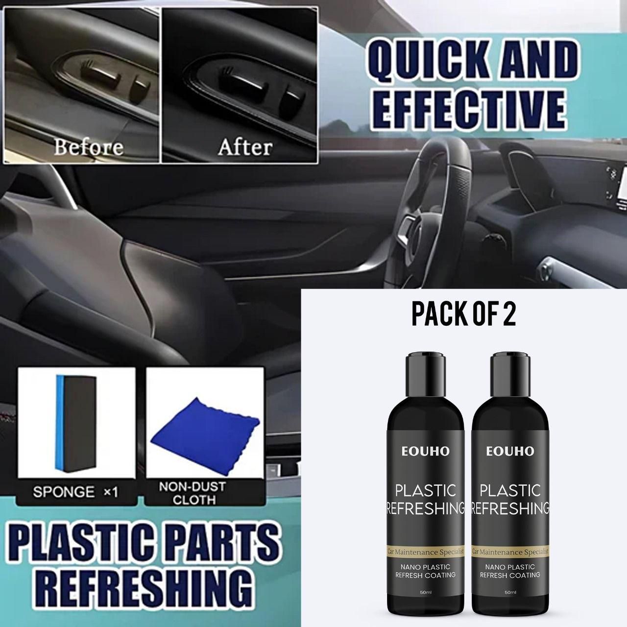 OUHOE Plastic Revitalizing Coating Agent(Pack Of 2)