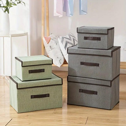 SPACE SAVING ORGANIZER WITH LID (PACK OF 2)