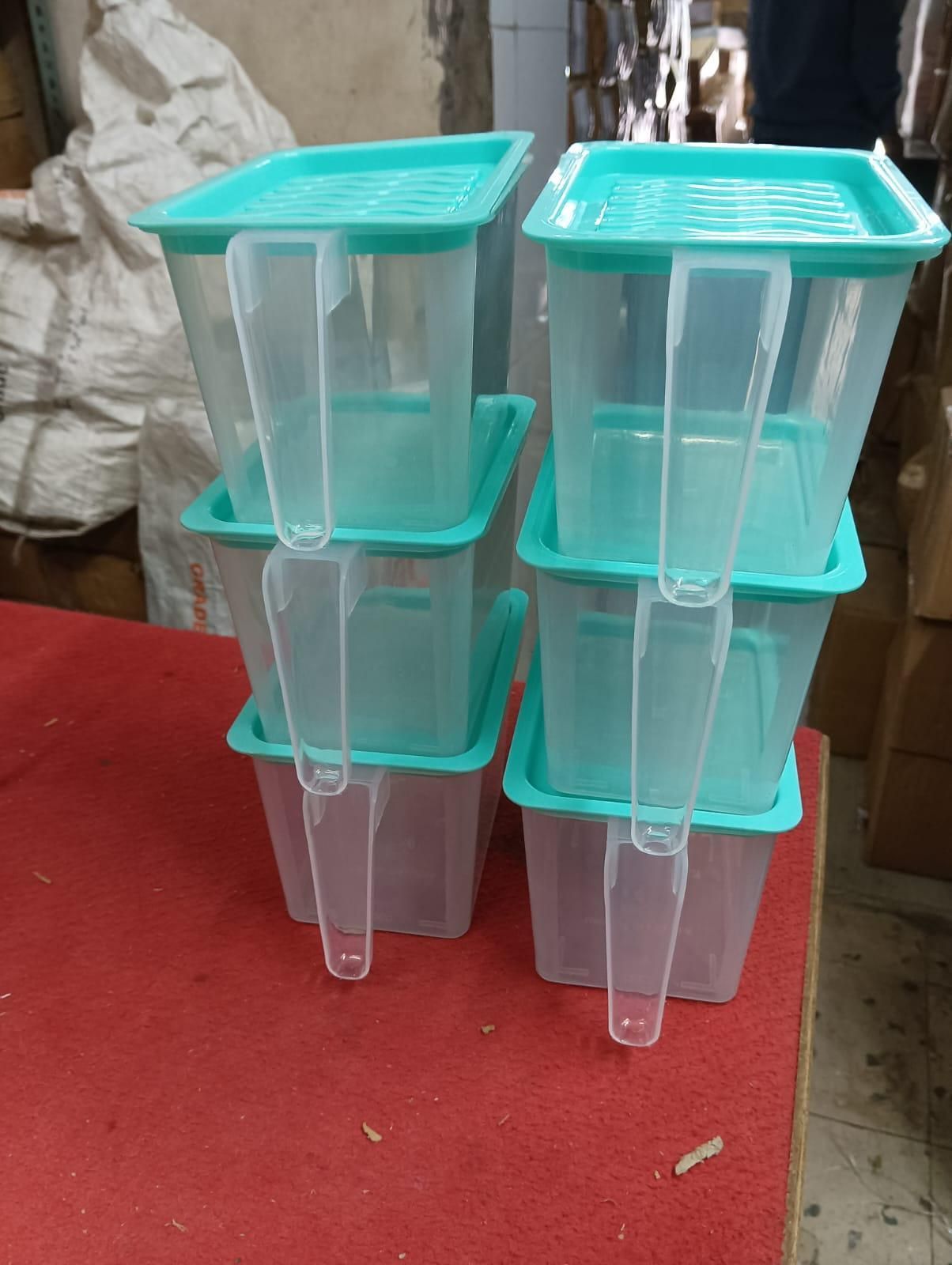 KITCHEN STORAGE CONTAINERS (PACK OF 6)