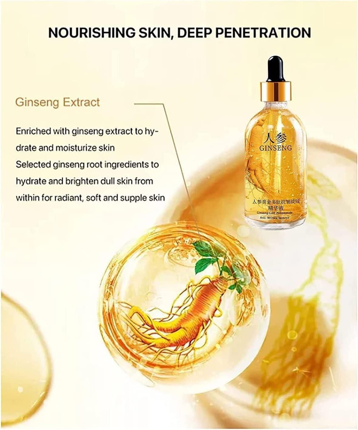GINSENG GOLD ANTI-AGEING SERUM – FIRM & YOUTHFUL SKIN (PACK OF 2)