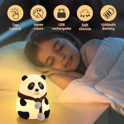 CUTE PANDA NIGHT LAMP FOR KIDS