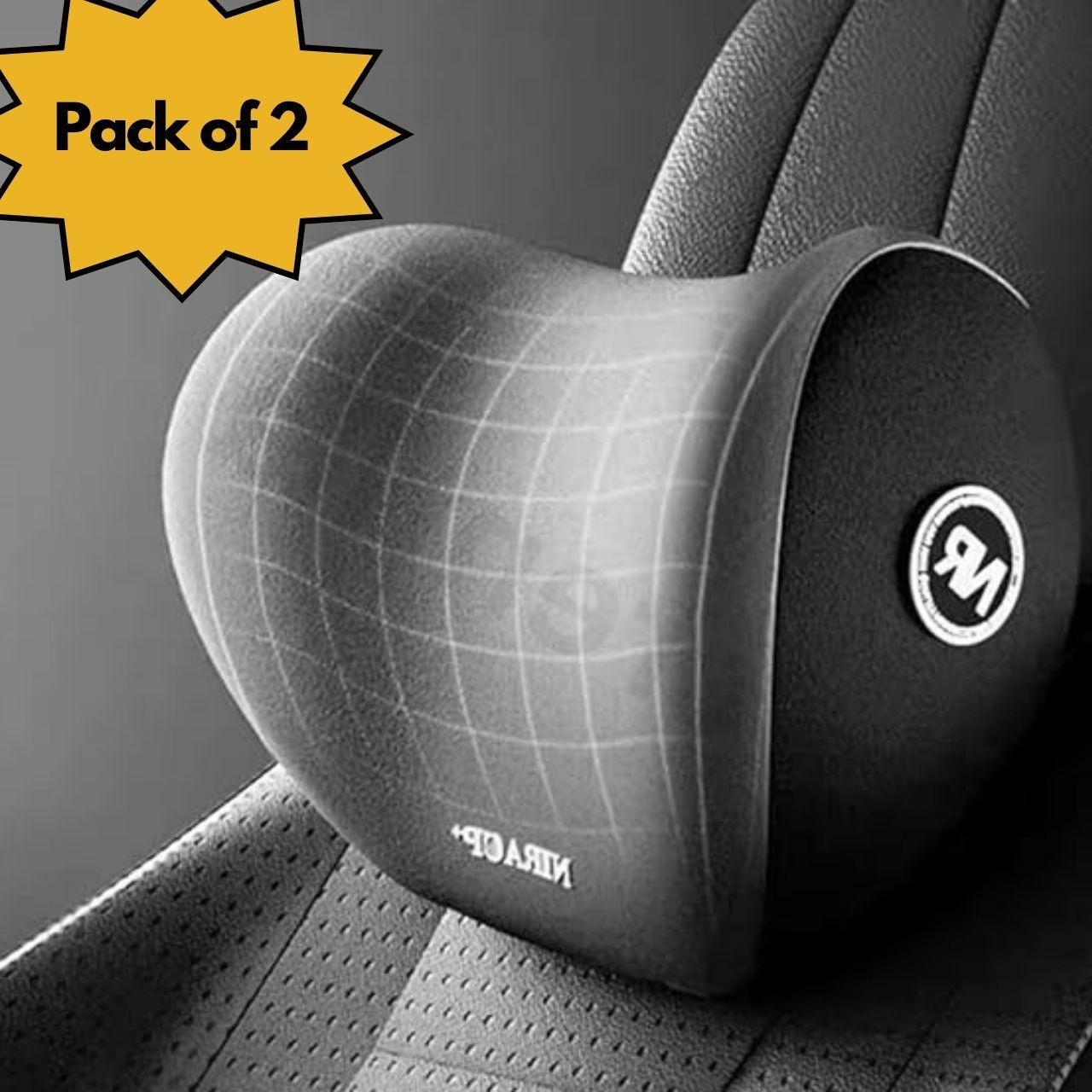 HEAD HUG - CAR COMFORT PILLOW FOR NECK PAIN (PACK OF 2)